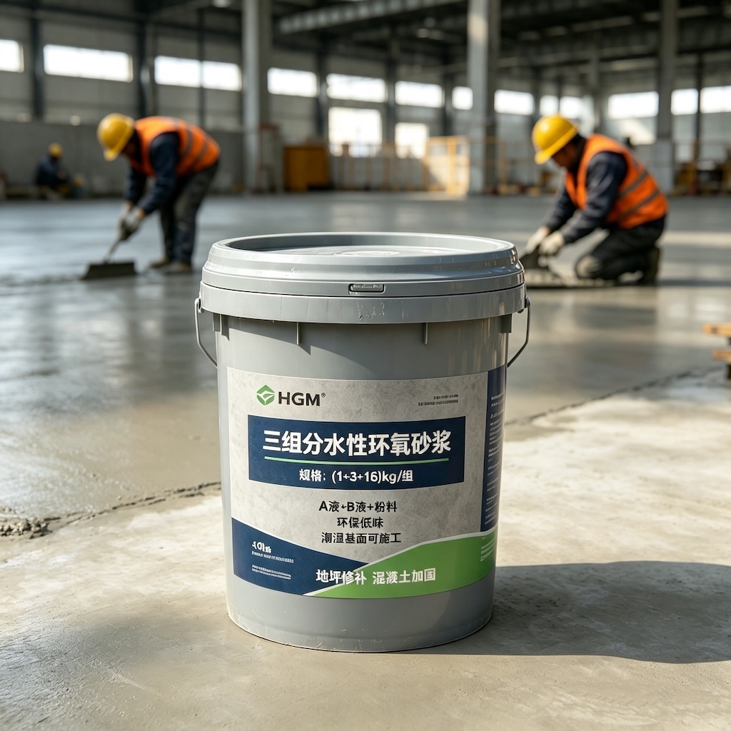 天长三组份水性环氧砂浆